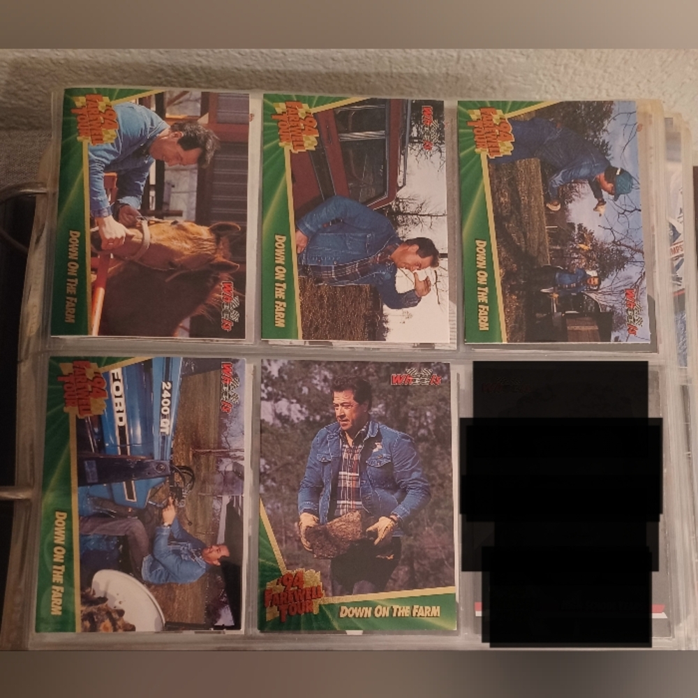 1994 Maxx Wheels Harry Gant Farewell Tour Near Complete Set + Racing Legends NAS
